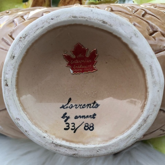 6” porcelain Fruit basket - Picture 7 of 8